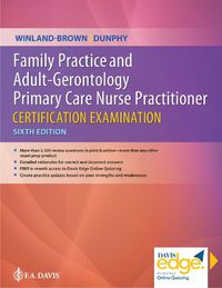 Cover image for Family Practice and Adult-Gerontology Primary Care Nurse Practitioner Certification Examination