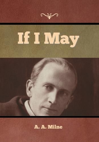 Cover image for If I May