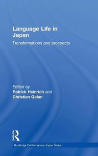 Cover image for Language Life in Japan: Transformations and Prospects