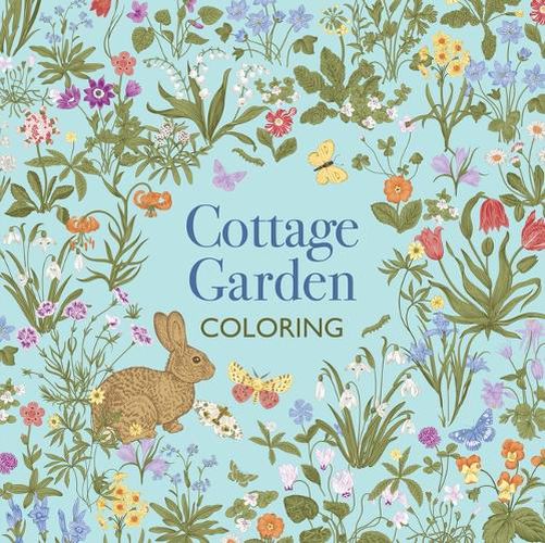 Cover image for Cottage Garden Coloring (Keepsake Coloring Books)