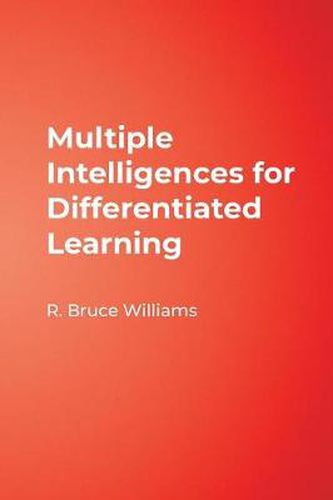 Cover image for Multiple Intelligences for Differentiated Learning