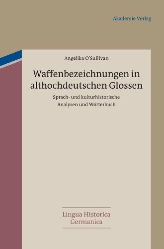 Cover image for Waffenbezeichnungen in althochdeutschen Glossen