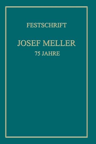 Cover image for Festschrift Josef Meller