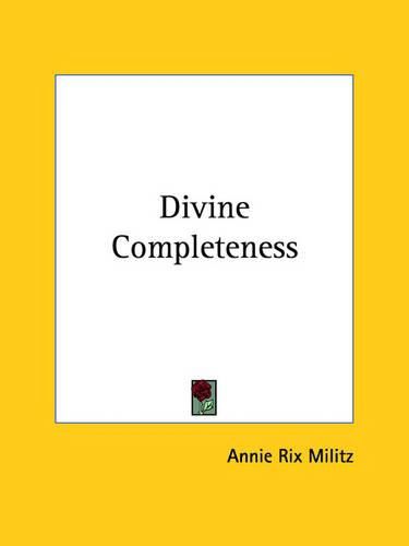 Cover image for Divine Completeness