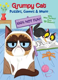 Cover image for Grumpy Cat Puzzles, Games and More