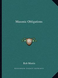 Cover image for Masonic Obligations