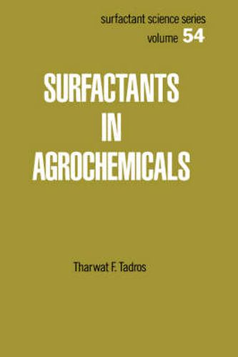 Cover image for Surfactants in Agrochemicals