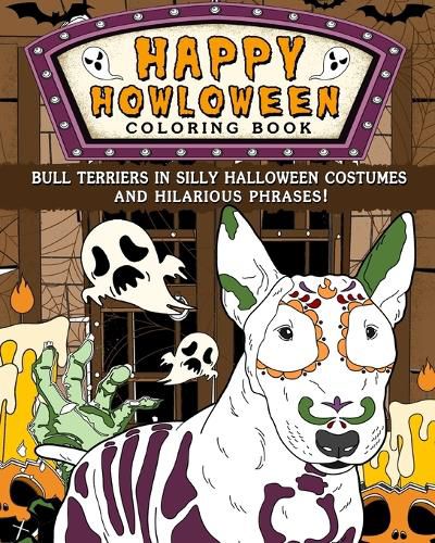 Cover image for Happy Howloween Coloring Book