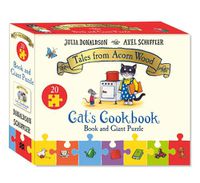 Cover image for Cat's Cookbook Book and Giant Puzzle Gift Set