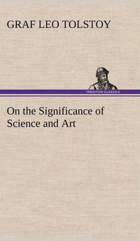 Cover image for On the Significance of Science and Art