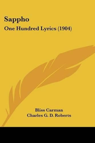 Sappho: One Hundred Lyrics (1904)