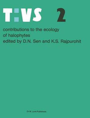 Cover image for Contributions to the ecology of halophytes