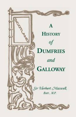 Cover image for History of Dumfries and Galloway