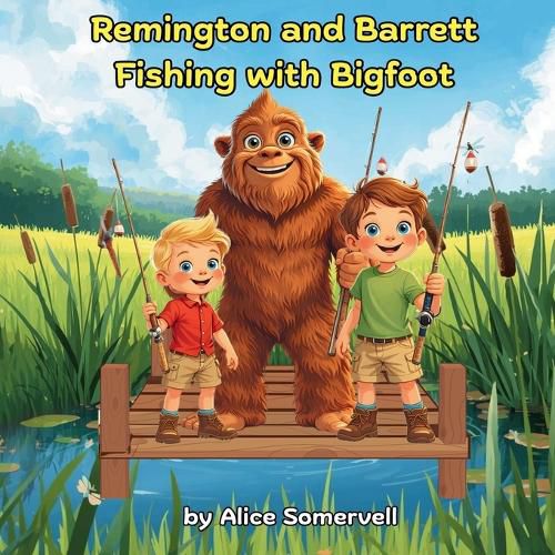 Cover image for Remington and Barrett Fishing with Bigfoot