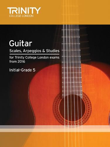 Guitar & Plectrum Guitar Scales, Arpeggios & Study: Initial-Grade 5 from 2016