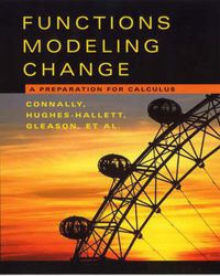 Cover image for Functions Modeling Change: A Preparation for Calculus