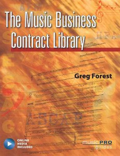 Cover image for The Music Business Contract Library