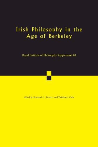 Cover image for Irish Philosophy in the Age of Berkeley: Volume 88