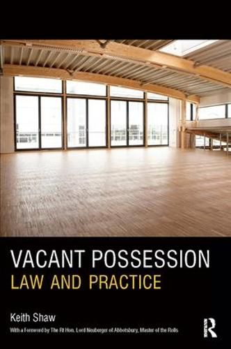 Cover image for Vacant Possession: Law and Practice