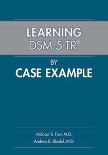 Cover image for Learning DSM-5-TR (R) by Case Example