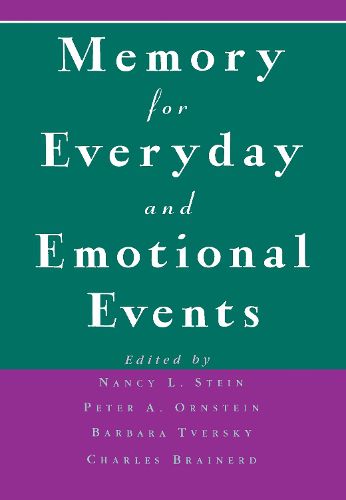 Cover image for Memory for Everyday and Emotional Events