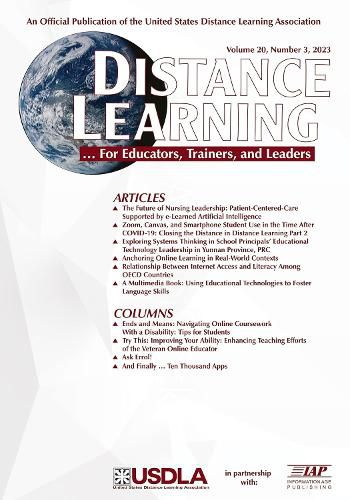 Cover image for Distance Learning Vol 20 Issue 3