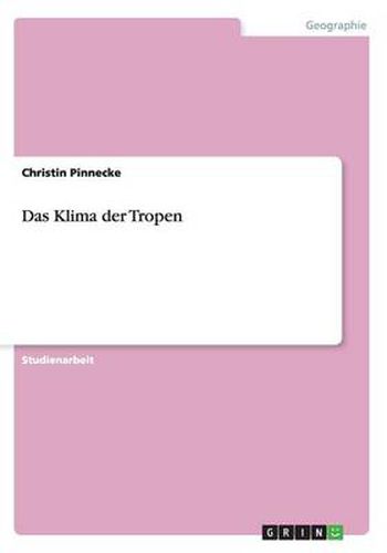 Cover image for Das Klima der Tropen
