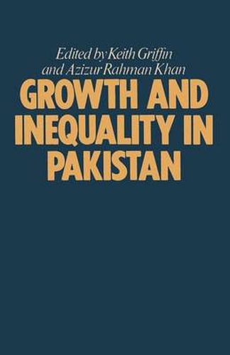 Cover image for Growth and Inequality in Pakistan