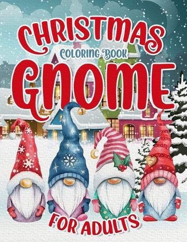 Cover image for Christmas Gnome Coloring Book