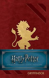 Cover image for Harry Potter: Gryffindor Ruled Pocket Journal