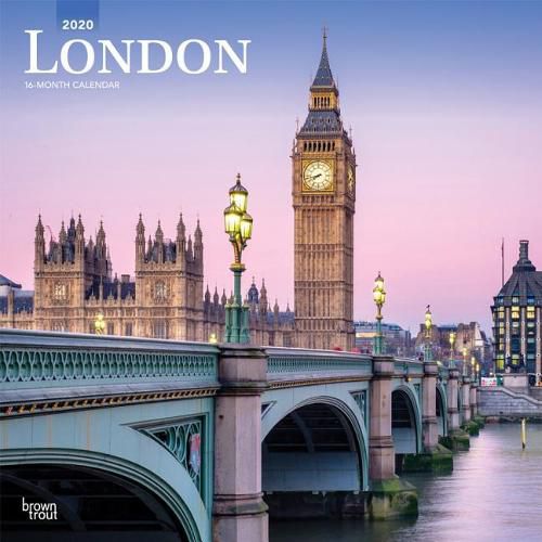 London 2020 Square Wall Calendar