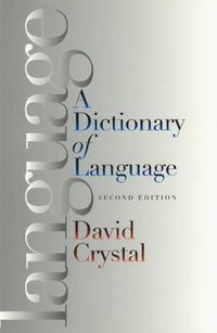 Cover image for The Dictionary of Language