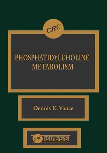 Cover image for Phosphatidylcholine Metabolism