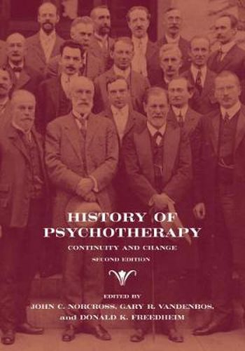 Cover image for History of Psychotherapy: Continuity and Change