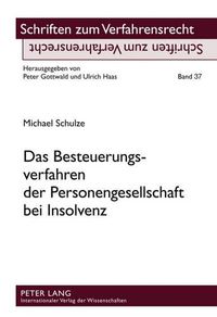 Cover image for Das Besteuerungsverfahren Der Personengesellschaft Bei Insolvenz