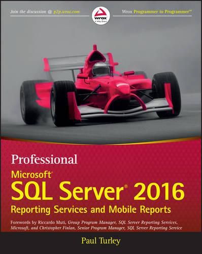 Cover image for Professional Microsoft SQL Server 2016 Reporting Services and Mobile Reports