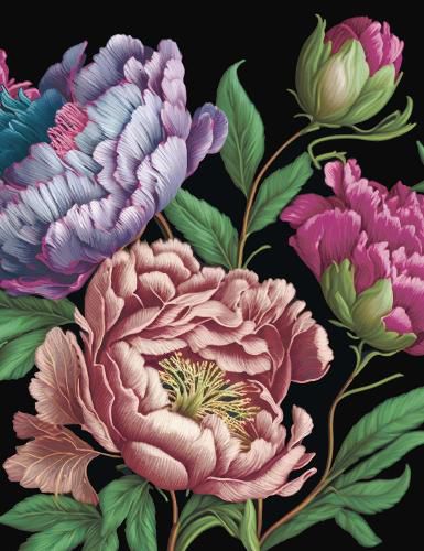 Cover image for Peonies Journal
