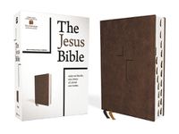 Cover image for The Jesus Bible, NIV Edition, Leathersoft, Brown, Thumb Indexed, Comfort Print