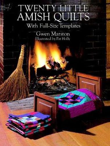 Cover image for Twenty Little Amish Quilts: With Full-Size Templates