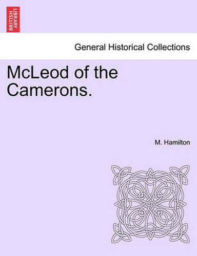 Cover image for McLeod of the Camerons.