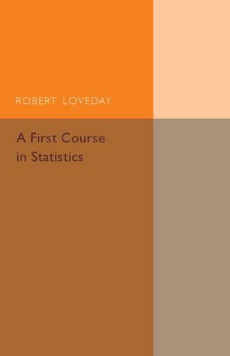 Cover image for A First Course in Statistics, Part 1