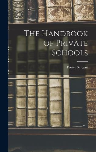 Cover image for The Handbook of Private Schools