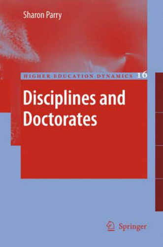 Cover image for Disciplines and Doctorates