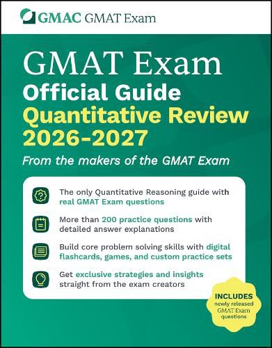Cover image for GMAT Official Guide Quantitative Review 2026 - 2027