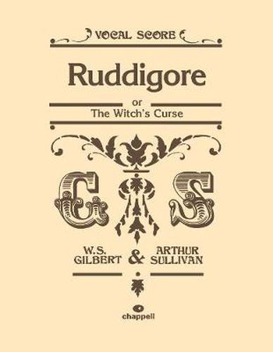 Cover image for Ruddigore (Vocal Score)