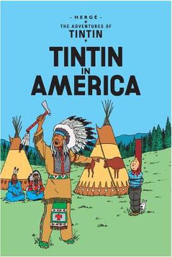 Cover image for Tintin in America