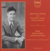 Cover image for Bliss Stravinsky Shostakovich Piano Concerto