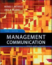 Cover image for Management Communication: Principles and Practice