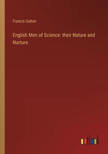 Cover image for English Men of Science