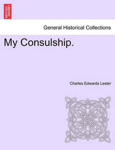 Cover image for My Consulship.